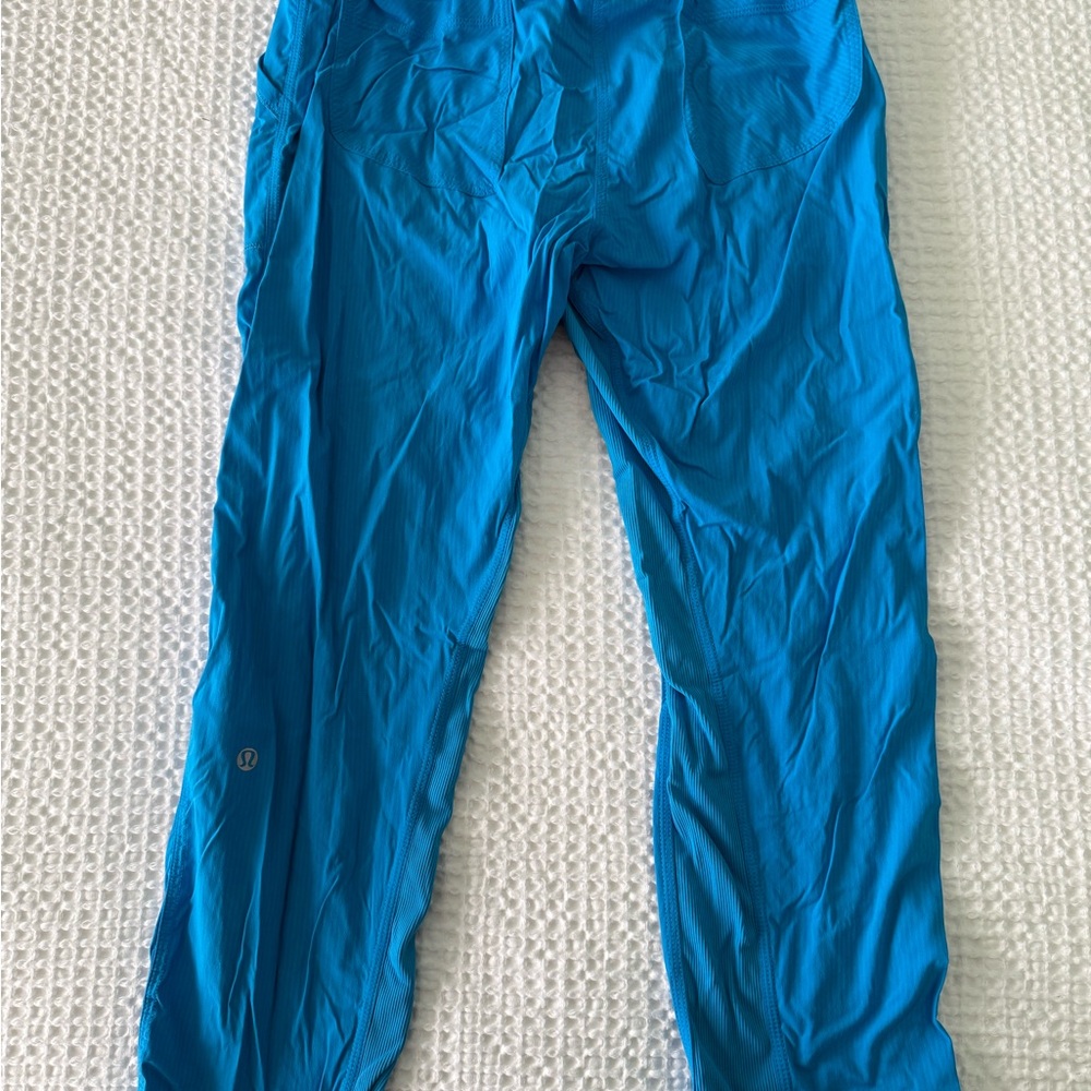 Blue Drawstring Lululemon Pants - image 2